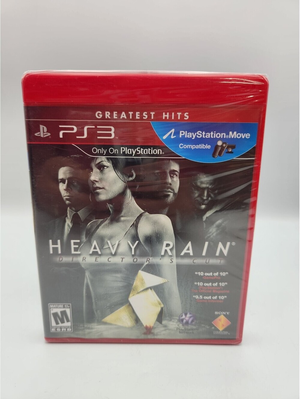 Heavy Rain Director's Cut PlayStation 3 PS3 Greatest Hits NEW Sealed M Rated B13